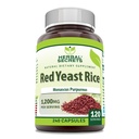 Kruidengeheimen Rode Gist Rijst 1200 Mg per Serving, 240 Veggie Capsules Supplement 