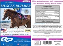 SU-PER Muscle Builder Horse Supplement - Training en prestaties Ondersteuning voor het trainen van spier - 1 Gallon + pomp