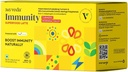 Immunity Boost Latte met Moringa & Giloy, Kurkuma, 100% natuurlijke ingrediënten, Kan Verbetert spijsvertering, Glutenvrije on-The-Go sachets (30 telling)