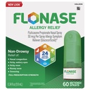 Flonase Allergie Relief Neusspray, 24 uur Non Drowsy Allergie Geneeskunde, Metered Neusspray - 60 Sprays