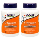 L-tyrosine 500 mg 120 capsules (verpakking van 2)