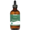 Teinture de vitex à l'herbe - Supplément d'extrait de chasteberry biologique de l'USDA pour les femmes - Supplément d'arbre chaste sans alcool - gouttes véganes 4 Fl Oz