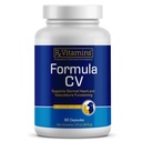 Rx Vitamines Formule CV - Capsules de berry Hawthorn avec Taurine pour chiens et chats - Suppléments de santé cardiaque améliorés avec du magnésium et du potassium - Vitamines de chien senior et Vitamines de chat senior - 90ct