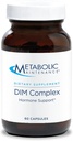 Metabolic Maintenance DIM Complex - 100mg DIM Supplement for Women and Men, Diindolylmethane for Hormone Balance, Estrogen, and Liver Health Support - 60 Vegetarian Capsules (Pack of 1)