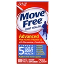 Déplacer sans glucosamine et Chondroïtine Plus MSM & D3 Comprimés de compléments de santé interarmées avancés, (80 Compte en boîte A), soutient la mobilité, le confort, la force, la flexibilité et la lubrification* (paquet de 3)