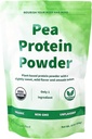 Cherie Sweet Heart Organic Pea Protein Powder 1 lb, 100% Non-GMO, Dairy-Free, Keto-Friendly, Gluten-Free, Soy-Free, Plant-Based Proteïne