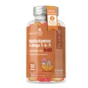 maxmedix Kids Multivitamine Gummies with Omega 3 6 9 - 120 Gummies (60 Servings) - Essential Kids Vitamin A, C, D & B12, Minerals & Nutriënten - Natural Raspberry & Orange Flavor - Third-Party Tested
