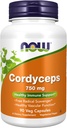 NOW Foods Supplementen, Cordyceps (Cordyceps sinensis)750 mg, Gezonde Immuun Ondersteuning*, 90 Veg Capsules