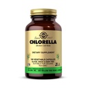 Solgar Chlorella - 100 capsules végétales - Absorption maximale - Non-OGM, végétalien, sans gluten, casher - 100 portions