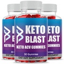 (3 Pack) Keto Blast Gummies, maximale sterkte, originele Keto Blast Gummy, geavanceerde formule, 3 maanden levering