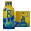 Vitamine Energie 8-uurs slaapshot gemengde Berry 48 Pack, Melatonine, 5-HTP, GABA, Valeriaan, Lavender, slaaphulp ondersteuning, diepe rust & ontspanning, Zero Sugar, Gluten-Free, Vegan, Kosher, 1,93 fl oz