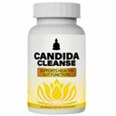 Candida Cleanse - Gut & Colon Support, Advanced Probiotic & Herbal Formula, Natural Herbal Formula, Oregano Leaf, Wormwood, Black Walnut, Caprylzuur-1 voor mannen & vrouwen, 60 capsules