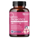 NATURE TARGET Vaginale Womens Probiotica, 100 miljard CFU Probiotica & Prebiotica met digestieve enzymen, Cranberry & D-Mannose - Ondersteunt pH-balans, Odor & Urinaire Tract Health - 90 capsules