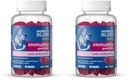 Mommy's Bliss Kids Elderberry Gummies, Supports Immunity with Black Elderberry, Zinc & Vitamin C, Gluten Free & Vegan, Age 2 Years+ (60 Count) (Pack of 2)