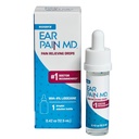 Eosera Oorpijn MD® - 4% Lidocaïne Oordruppels voor maximale sterkte pijnverlichting - Snelwerkende, Numbing Earache behandeling voor volwassenen en kinderen (12,5 ml)