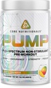 Core Nutritionals Pump Full-Spectrum Non-Stimulant Pre-Workout, met N03T Nitraat, Peak02, Alpha GPC, voor maximale pomp, sterkte en prestaties 20 Servers (Black Lightning)