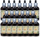 Kava Kava (Piper Methysticum) Tinctuur, gedroogd Root Liquid Extract (Brand Name: HerbalTerra, Trots Made in USA) 20x4 fl.oz (20x120 ml)