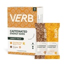 Verb Caffeinated Energy Bars Variety Pack - 2 Delicious Flavors (26g, Pack of 16) 110-Calorie Delicious Low Sugar Energy Bar, Vegan & Gluten Gratis On-the Go Snack met 80mg Green Tea Cafeine
