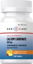 Gericare Calcium Carbonate 500mg Kauwbare Antacidum,150 Telling (Pack of 1)