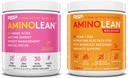 RSP NUTRITION AminoLean Pre Workout Energy (Pink Lemonade 30 Servings) met AminoLean Recovery Post Workout Boost (Blood Orange 30 Servings)