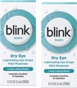 Blink Tears Smeerpot Oogdruppels (Mild-Moderate Dry Eye), 0,5 FL OZ (15 ml) - 2-pack