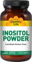 Country Life Inositol Poeder, 4-Ounce