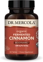 Dr. Mercola Biodynamisch Biologische Gefermenteerde Kaneel - Ondersteunt Metabole Gezondheid - Hoge-Flavonoïde Kaneel Extract - USDA Biologische, Niet-GMO, Glutenvrije & Sojavrije - 90 tabletten