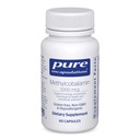 Pure Encapsulations Methylcobalamine 1.000 mcg - Vitamine B12 Supplement to Support Memory & Zenuwgezondheid - Premium Vitamine B12 Capsules - 60 Capsules