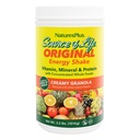 NaturesPlus Source d'énergie vitale Shake - 2,2 lbs Poudre de multivitamines, minéraux et protéines - Granola Flavor - Remplacement de repas entiers - Non-OGM, végétarien, sans gluten - 26 portions
