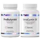 Tesseract Medical Research ProButyrate Gut Health Supplement, Butyric Acid Complex & TetraCumin SR Supplément de soutien conjoint, libération prolongée