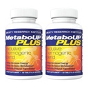 Lipozene MetaboUP Plus - 2 60 Ct flessen - Thermogene gewichtsverlies - Energie Booster pillen