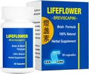 Lifeflower, 100% alle natuurlijke, jeugdige hersenen kruidensupplement, ondersteuning Cerebrovasculaire systeem, verbeteren geheugen, 30 capsules