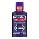 Mucinex Nightshift Sinus, Koude en Griep Hoest Geneeskunde Voor Volwassenen, Krachtige Nacht Sinus Geneeskunde Voor Sinus Relief, Sore Throat Relief, Hoest Suppressant & Nasal Decongestant Voor Volwassenen, 6 Fl Oz