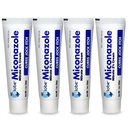 Globe (4 Pack) Miconazol Nitraat 2% Antischimmel Cream, Cures Meest atleten Voet, Jock Itch, Ringworm en Meer... 1 OZ Tube