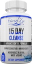 Eternal Zen 15 Day Colon Cleanser Detox met extra kracht kruiden, Senna is een snelle acting natuurlijke Laxative voor constipatie verlichting - hele lichaam reiniging - 30 Capsules