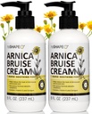 Reshape+ Arnica Bruise Relief Topical Cream For Bruising, Swelling, & Discoloration On Skin, Natural Skin Care Homeopathische Arnica Lotion W/Vitamine K, Horse Chestnut, & Collageen, 8 Fl Oz (2-Pack)