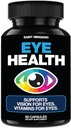 Eye Care & Vision Vitaminen Supplement 60 Capsules - Ondersteunt Oogstam, Droge Ogen, en Vision Health - Ondersteunt Vision, Oculaire en Macular Health - 14 Actieve Ingrediënten, Lutein.