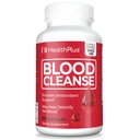 Health Plus Blood Cleanse - Supplément alimentaire - Sans gluten, ingrédients naturels à base de plantes (90 capsules, 45 portions)