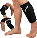 REVIX XL Shin Splints Ice Sleeve, Kalf Ice Packs for Injuries Herbruikbaar, Knie, Arm & Elbow, Lagere Beencompressie Sleeve Cold Pack Verlicht Bone Damage and Running Recovery, 360° Dekking
