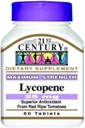 LYCOPENE , maximale sterkte, 25 mg, TRIPLE WAARDEVERPAKKING (3x 60 TABLETTEN) door 21e eeuwse gezondheidszorg
