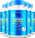 NutraRize (5 Pack) Tonosin Pro Max Capsules, Formule Santé Oreille Officielle, Supplément All-Natural pour promouvoir la Santé Oreille Intérieure, Soutien auditive Premium, TonosinProMax Critiques (300 Capsules)
