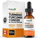 Renew Actives Kurkuma vloeibare extract met gember en citroenolie