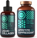 WILD BRANDSTOF Liquid Collageen en Apetite Suppressant Health and Wellness Bundle