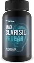 Max Clarisil Pro oor - Gehoorverlies en oorring ondersteuning - natuurlijke kurkuma gebaseerde formule ter ondersteuning van verminderde zwelling en verbeterde gehoorgezondheid - Max Clarisil Pro gehoorverlies supplement