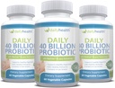 Dagelijks Probiotic 40 Miljard CFU MakTrek Bi-Pass Technologie Digestie Immune Health 180 Veggie Capsules