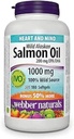 Webber Naturals Wild Alaska Salmon Oil Softgel, 200mg 180 Tellen