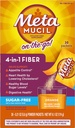 Metamucil Fiber 4-in-1 Psyllium Fiber Supplement Sugar-Free Powder Single-Serve Packets Orange Flavored Drink 2 Dozen van 30 Packets (OLD)