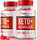NutraRize (paquet de 2 gommies de kéto à charge rapide + vinaigre de cidre de pomme pour soutenir la santé globale, tout le vinaigre de cidre de pomme naturel, Keto Plus formule de gommy de vinaigre de cidre de pomme, Gomitas Review (120 gommies)