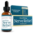 Frankincense & Myrrh kalmerende nerve Relief Rubbing Oil, Neuropathie pijnverlichting voor handen en voeten - met Menthol en Frankincense essentiële oliën, 2 Fl. Oz. Maximale sterkte voor voet