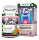 Intestinal Cleanse - All Natural Herbal Detox Formula - Full 10-Day Detox Program - Wormwood, Cranberry, Paul D'Arco, Goldenseal, Knoflook, Black Walnut Hull, Echinacea en 10 andere natuurlijke ingrediënten